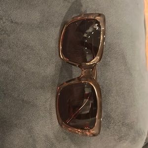 Rose gold designer sunglasses